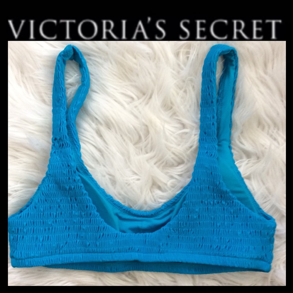 NWOT VS Smocked Bralette Bikini Top - Picture 6 of 9